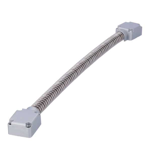 SIB DOORLOOP-16-METAL Pasacables para puertas - Tubo flexible de 16 mm de diámetro - Material metálico - Protege cables de daños (1)
