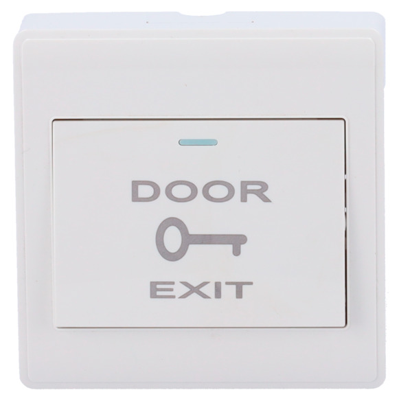 SIB EXITBUTTON301 Pulsador de liberación de puerta - Uso profesional - Testado 500.000 usos - NO/COM | Superficie - Medidas 86 ( (1)