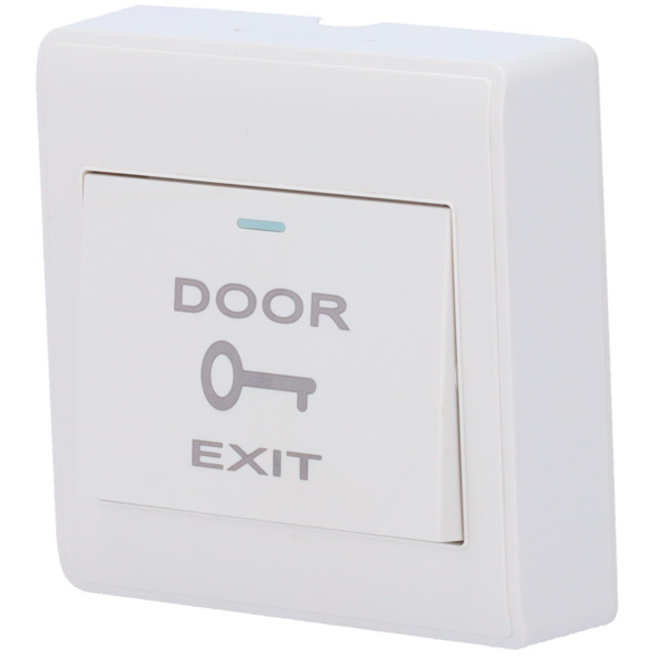 SIB EXITBUTTON301 Pulsador de liberación de puerta - Uso profesional - Testado 500.000 usos - NO/COM | Superficie - Medidas 86 (
