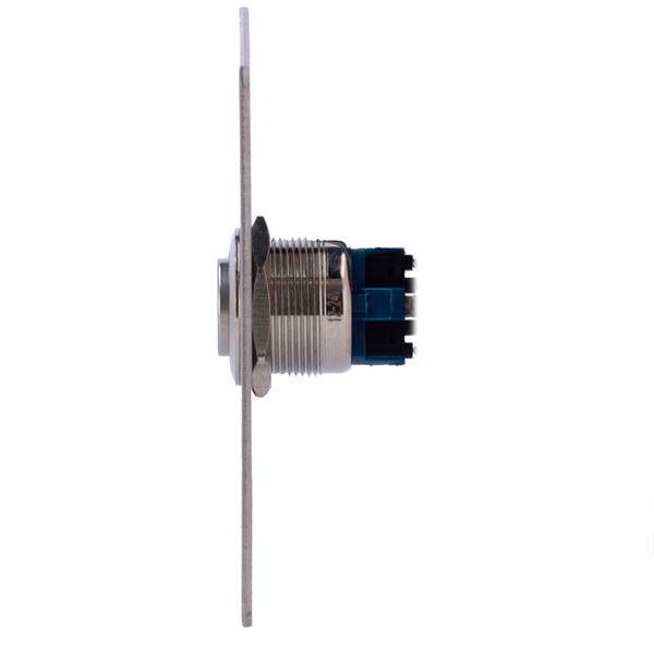 SIB EXITBUTTON303-LED Pulsador de liberación de puerta con LED - Uso profesional - Testado 100.000 usos - NO/NC/COM | Empotrado (3)