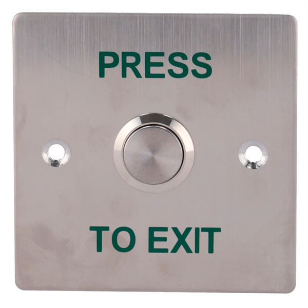 SIB EXITBUTTON303 Pulsador de liberación de puerta - Uso profesional - Testado 500.000 usos - NO/NC/COM | Empotrado o superficie (1)