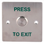 SIB EXITBUTTON303 Pulsador de liberación de puerta - Uso profesional - Testado 500.000 usos - NO/NC/COM | Empotrado o superficie (2)