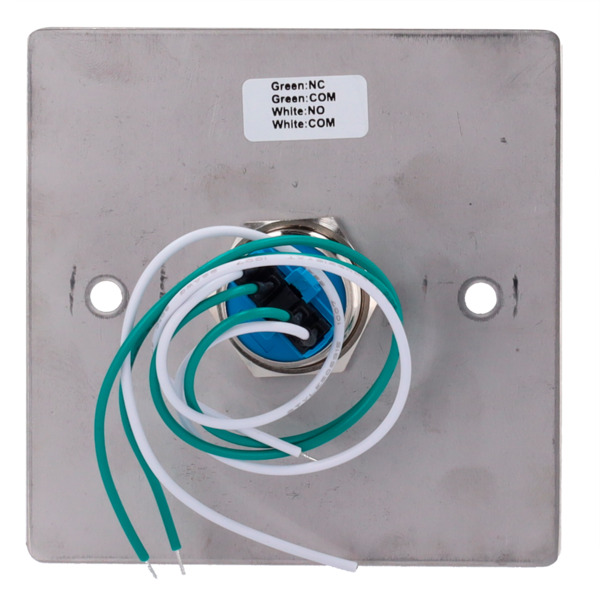 SIB EXITBUTTON303 Pulsador de liberación de puerta - Uso profesional - Testado 500.000 usos - NO/NC/COM | Empotrado o superficie (5)