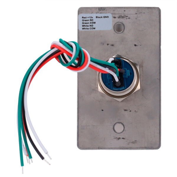 SIB EXITBUTTON303-SLIM-LED Pulsador de liberación de puerta con LED - Uso profesional - Testado 100.000 usos - NO/NC/COM | Empot (5)