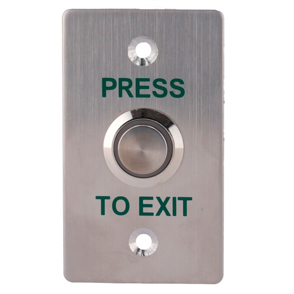 SIB EXITBUTTON303-SLIM-LED Pulsador de liberación de puerta con LED - Uso profesional - Testado 100.000 usos - NO/NC/COM | Empot (1)