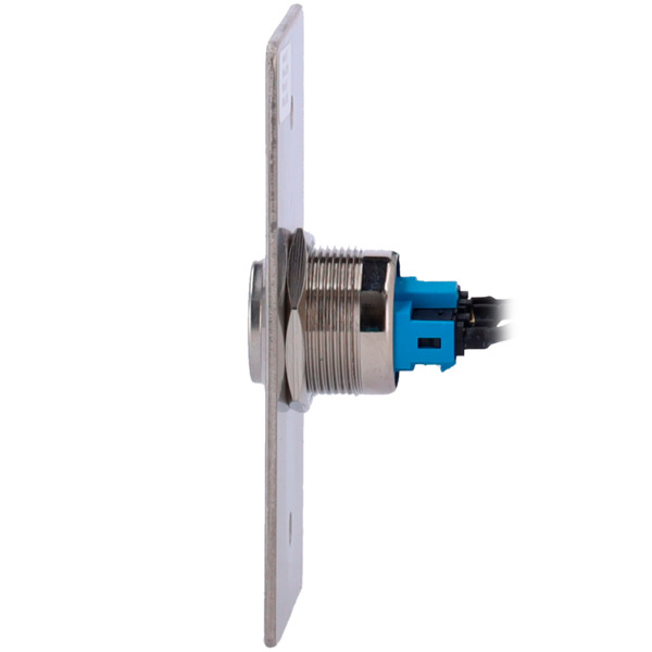 SIB EXITBUTTON303-SLIM Pulsador de liberación de puerta - Uso profesional - Testado 500.000 usos - NO/NC/COM | Empotrado o super (3)