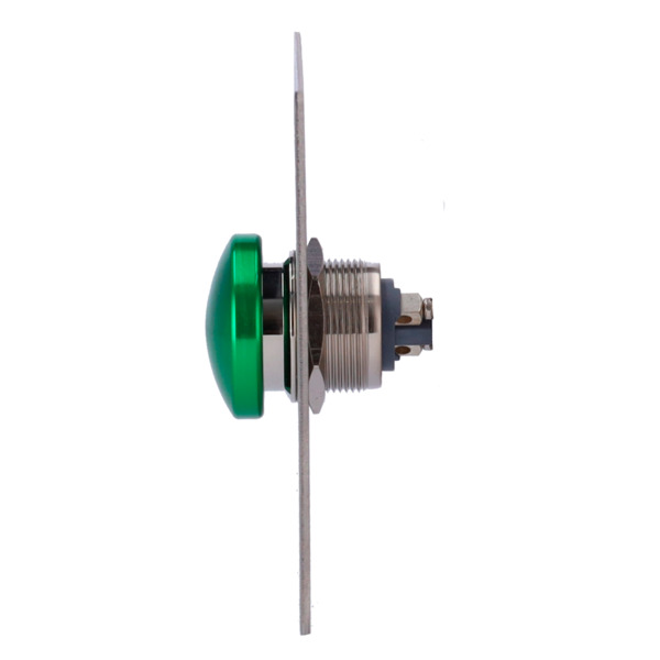 SIB EXITBUTTON305 Pulsador de liberación de puerta - Tipo semiesfera - Testado 500.000 usos - NO/COM | Empotrado o superficie - (3)