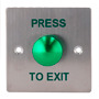 SIB EXITBUTTON305 Pulsador de liberación de puerta - Tipo semiesfera - Testado 500.000 usos - NO/COM | Empotrado o superficie - (2)