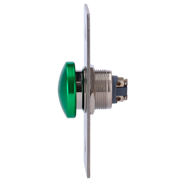 SIB EXITBUTTON305-SLIM Pulsador de liberación de puerta - Tipo semiesfera - Testado 500.000 usos - NO/COM | Empotrado o superfic (3)
