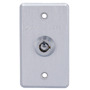SIB EXITBUTTON307-SLIM Pulsador con llave - Uso profesional - Testado 500.000 usos - NO/NC/COM | Empotrado o superficie - Medida (2)
