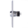 SIB EXITBUTTON307-SLIM Pulsador con llave - Uso profesional - Testado 500.000 usos - NO/NC/COM | Empotrado o superficie - Medida (4)