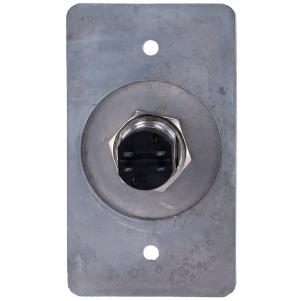 SIB EXITBUTTON307-SLIM Pulsador con llave - Uso profesional - Testado 500.000 usos - NO/NC/COM | Empotrado o superficie - Medida (5)
