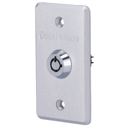 Comprar SIB EXITBUTTON307-SLIM Pulsador con llave - Uso profesional - Testado 500.000 usos - NO/NC/COM | Empotrado o superficie - Medidas 86 (Al) x 50 (An) x 29 (Fo) mm - Fabricado en acero inoxidable