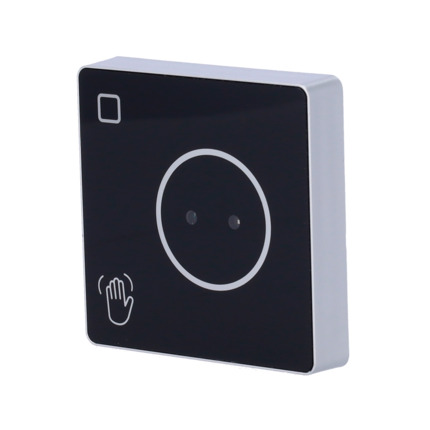 Comprar SIB EXITBUTTON309-BLUETOOTH Botón de salida sin contacto Bluetooth - Sensor infrarrojo con LED indicador - Testado 1.000.000 usos | APP Tuya Smart - NO/NC/COM | Superficie - Medidas 86 (Al) x 86 (An) x 16 (Fo) mm - Fabricado en plástico