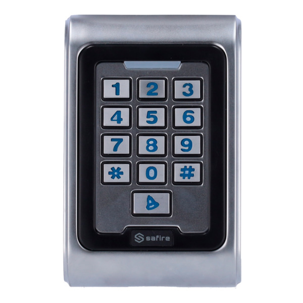 SIB SF-AC101-2 Control de acceso autónomo - Acceso por tarjeta EM y PIN - 2 salidas de relé, pulsador, sensor y timbre - Wiegand (1)