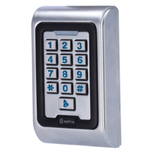 SIB SF-AC101-2 Control de acceso autónomo - Acceso por tarjeta EM y PIN - 2 salidas de relé, pulsador, sensor y timbre - Wiegand