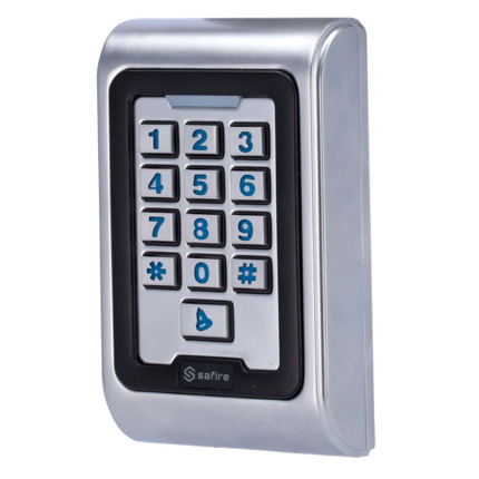 Comprar SIB SF-AC101-2 Control de acceso autónomo - Acceso por tarjeta EM y PIN - 2 salidas de relé, pulsador, sensor y timbre - Wiegand 26 - Control de tiempos | Anti-passback - Apto para exterior IP68