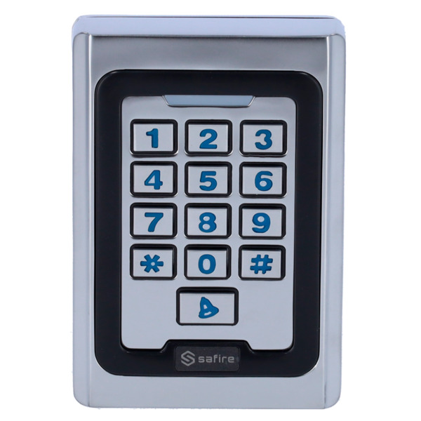 SIB SF-AC102-MF Control de acceso autónomo - Acceso por tarjeta MF y PIN - Salida de relé, pulsador y timbre - Wiegand 26 - Cont (1)