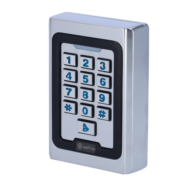 SIB SF-AC102-MF Control de acceso autónomo - Acceso por tarjeta MF y PIN - Salida de relé, pulsador y timbre - Wiegand 26 - Cont