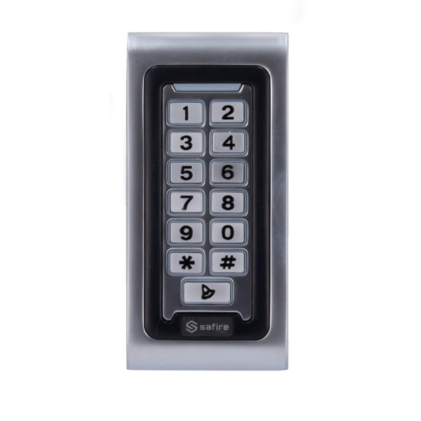SIB SF-AC103-MF Control de acceso autónomo - Acceso por tarjeta MF y PIN - Salida de relé, pulsador y timbre - Wiegand 26 - Cont (1)