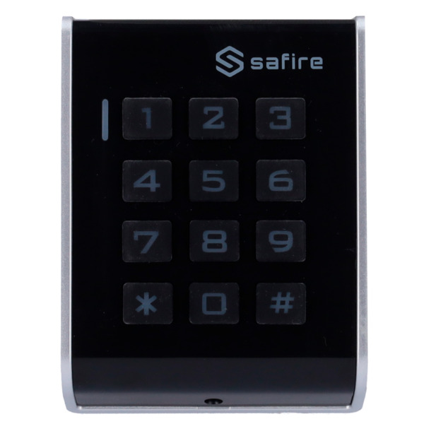 SIB SF-AC104 Control de acceso autónomo - Acceso por tarjeta EM y PIN - Salida de relé y pulsador - Wiegand 26 - Control de tiem (1)