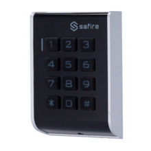 SIB SF-AC104 Control de acceso autónomo - Acceso por tarjeta EM y PIN - Salida de relé y pulsador - Wiegand 26 - Control de tiem