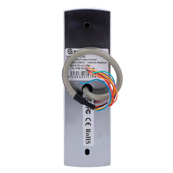SIB SF-AC106 Control de acceso autónomo - Acceso por tarjeta EM y PIN - Salida de relé, pulsador y timbre - Wiegand 26 | Diseño (5)