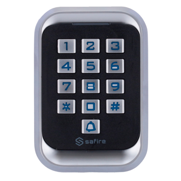 SIB SF-AC108 Control de acceso autónomo - Acceso por tarjeta EM y PIN - Salida de relé, pulsador y timbre - Wiegand 26 - Control (1)