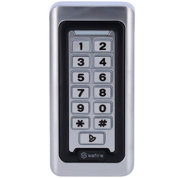 SIB SF-AC110-WIFI Control de acceso autónomo - Acceso por tarjeta EM, PIN y APP - Salida de relé, pulsador y timbre - Wiegand 26 (1)