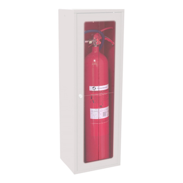 SIEX M002690 Metacrilato para puerta pintada con cerradura de Armario extintor CO2 5Kg M000297