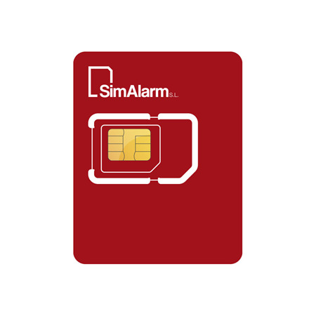 SimAlarm SIMALARM-2 SIMALARM-2 Tarjeta SIM IoT SimAlarm. Admite todos los estándares de radio, como 2G, 3G, 4G/LTE-M. Selección