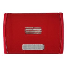 Sirena interior. Color rojo con indicador luminoso led. 24Vdc