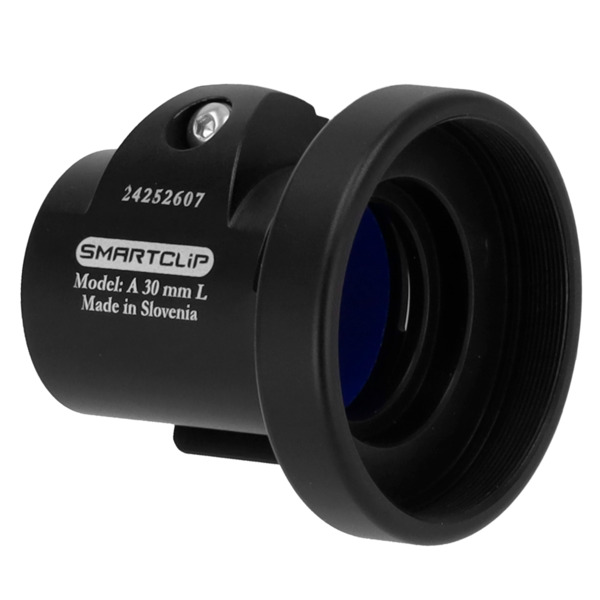 SMARTCLIP SMARTCLIP-HUNT-ADAPTER30 Adaptador acoplable térmico clip-on - Rosca M52x0.75 - Tamaño 30 mm - Aluminio - Negro