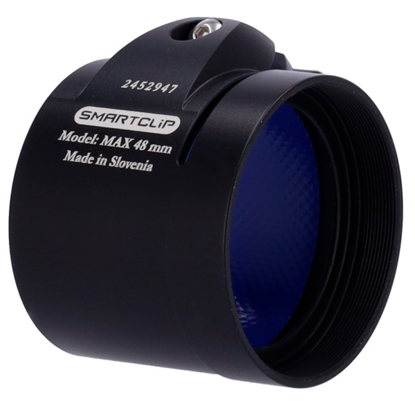 SMARTCLIP SMARTCLIP-HUNT-ADAPTER48 Adaptador acoplable térmico clip-on - Rosca M52x0.75 - Tamaño 48 mm - Aluminio - Negro