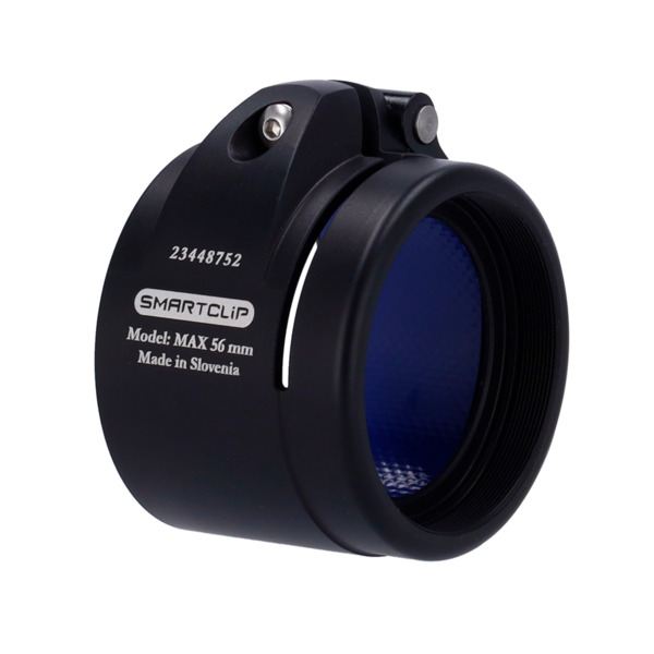 SMARTCLIP SMARTCLIP-HUNT-ADAPTER56 Adaptador acoplable térmico clip-on - Rosca M52x0.75 - Tamaño 56 mm - Aluminio - Negro