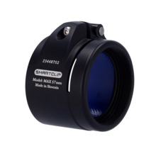 SMARTCLIP SMARTCLIP-HUNT-ADAPTER57 Adaptador acoplable térmico clip-on - Rosca M52x0.75 - Tamaño 57 mm - Aluminio - Negro