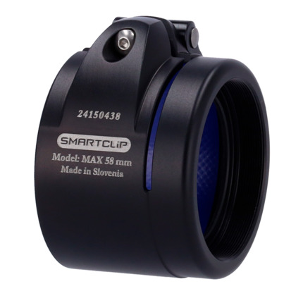 Comprar SMARTCLIP SMARTCLIP-HUNT-ADAPTER58 Adaptador acoplable térmico clip-on - Rosca M52x0.75 - Tamaño 58 mm - Aluminio - Negro