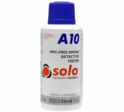 Solo KIT SOLO 12-A10-150 Aerosol para comprobación de detectores de humo. No inflamable. 150 ml. Pack de 12 unidades