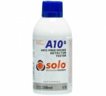 Solo KIT SOLO 12-A10-250 Aerosol para comprobación de detectores de humo. No inflamable. 250 ml. Pack de 12 unidades