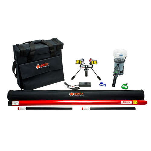 Solo KIT T 6201 Kit básico Testifire de comprobación de detectores de humo, temperatura y CO
