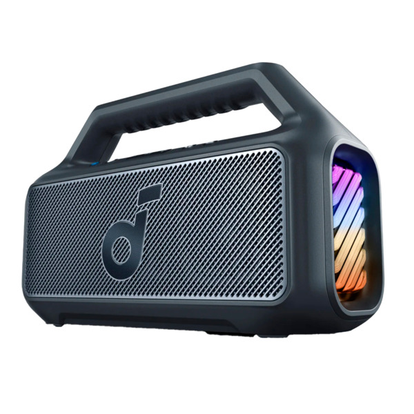 SOUNDCORE SNC-BOOM2-B Altavoz portátil Soundcore by Anker - 1 Subwoofer y 2 Tweeter - Sonido de 80W | Tecnología BassUp 2.0 - 24