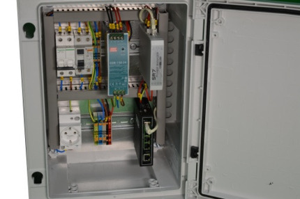 Comprar SR7-DCU Armario eléctrico de exteriores para sistema móvil SR-7