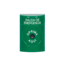 STI KIT SS2100 Pulsador SS2. Seta de emergencia con llave. Color verde