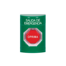 STI KIT SS2102 Pulsador SS2. Seta de emergencia iluminada. Color verde
