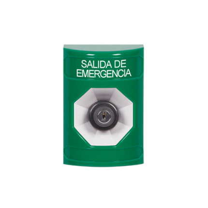 Comprar KIT SS2103 Pulsador SS2. Llave. Color verde.