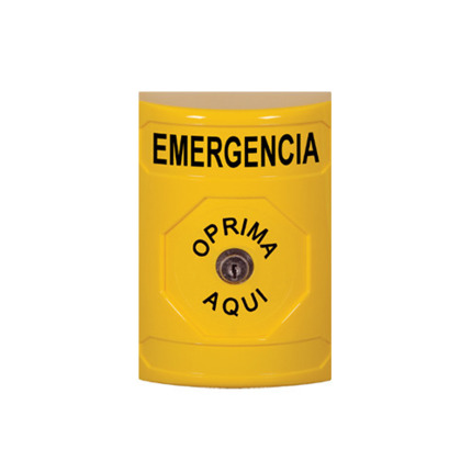 Comprar KIT SS2200 Pulsador SS2. Seta de emergencia con llave. Color amarillo.