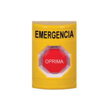 STI KIT SS2202 Pulsador SS2. Seta de emergencia iluminada. Color amarillo