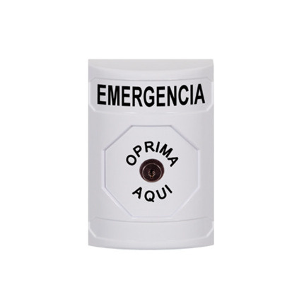 Comprar KIT SS2300 Pulsador SS2. Seta de emergencia con llave. Color blanco.