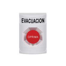 STI KIT SS2301 Pulsador SS2. Seta de emergencia. Color blanco