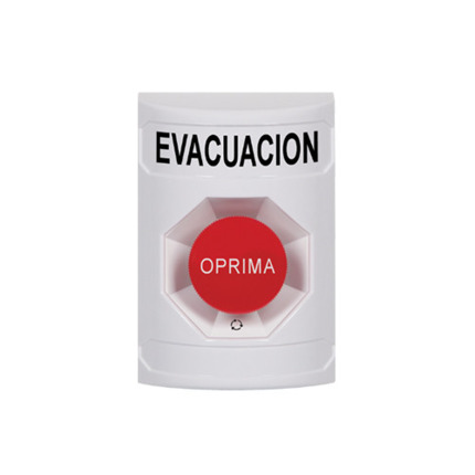 Comprar KIT SS2301 Pulsador SS2. Seta de emergencia. Color blanco.